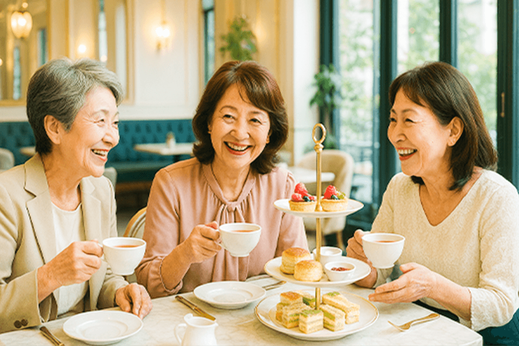 お茶会コミュニティでちょっと特別な時間